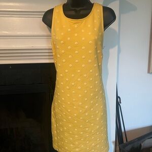 Juicy Couture Yellow Sleeveless Mini Dress